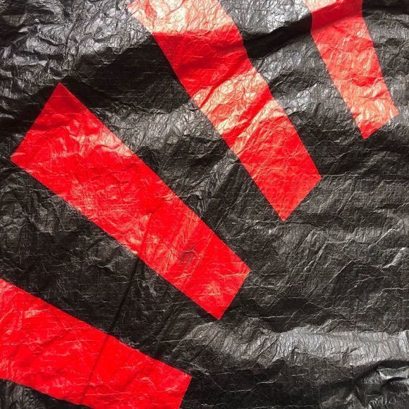 Leslie Jordan SF Moma Jacket Vintage Tyvek Size Medium biker‎ cycling pop art - Picture 8 of 9